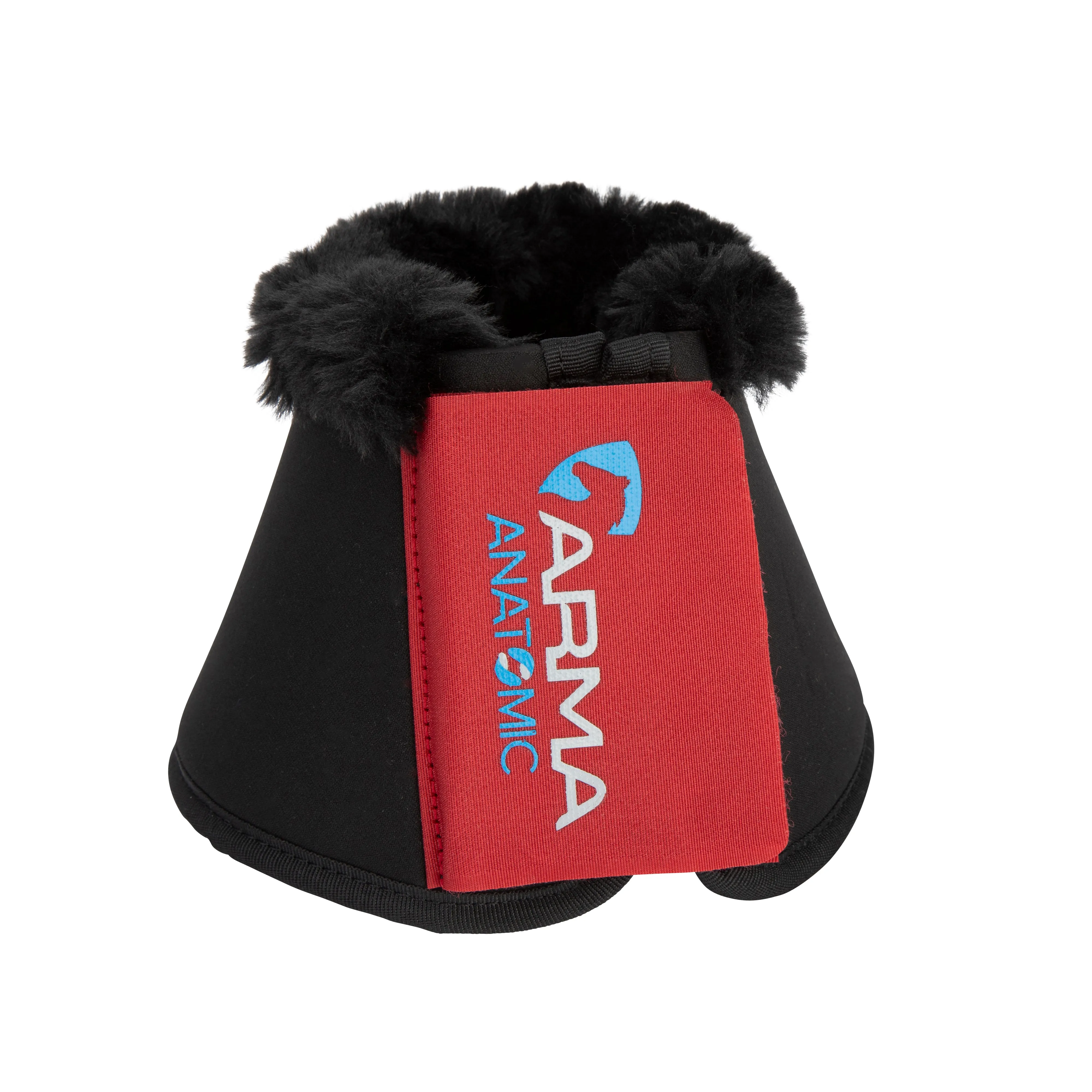 Shires Deep red ARMA SupaFleece Neoprene Over Reach Boots