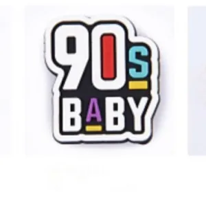 SHOE CHARMS - 90’S BABY