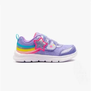Skechers 302711N/LAV COMFY FLEX 2.0-STARRY SKIES Girls Trainers Purple