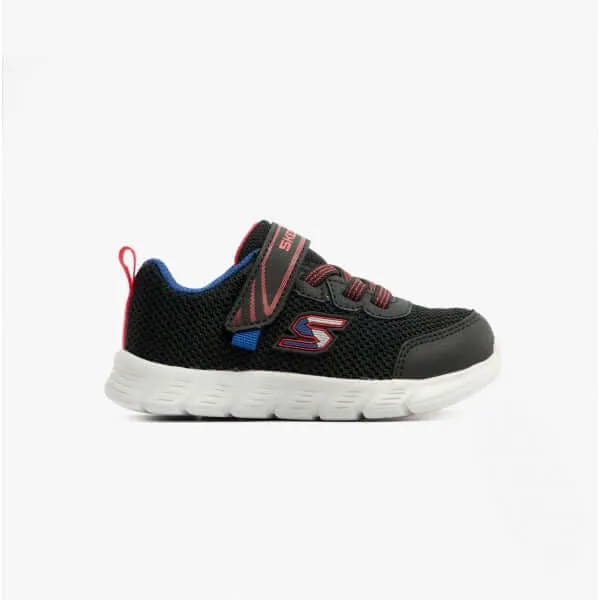 Skechers 407305N/BKRB COMFY FLEX - MINI TRAINER Boys Trainers Black