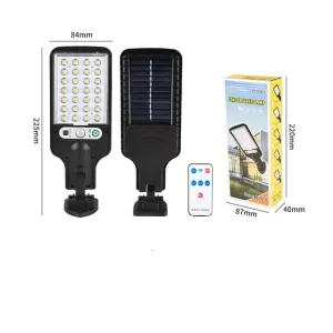 Solar Street Lights Outdoor 108COB LED Solar Lamp With 3 Lighting Mode