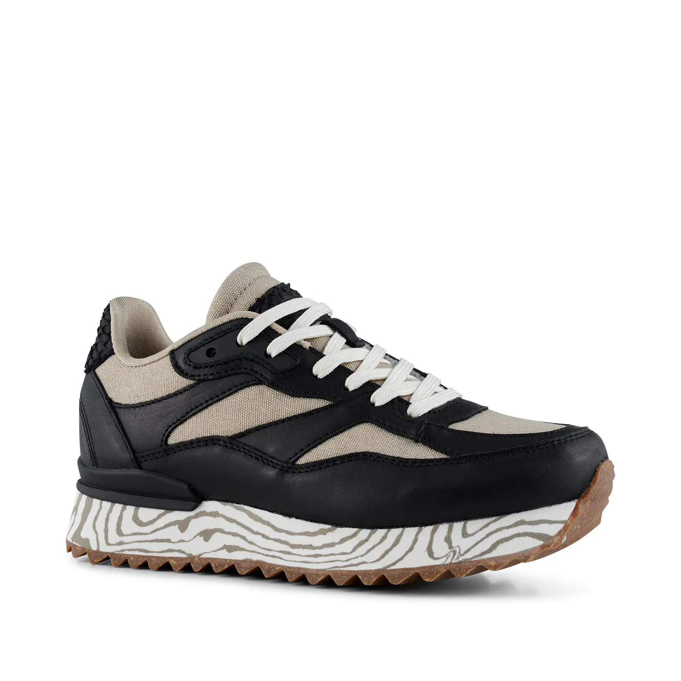 Sophie Organic Marble - Grey Feather
