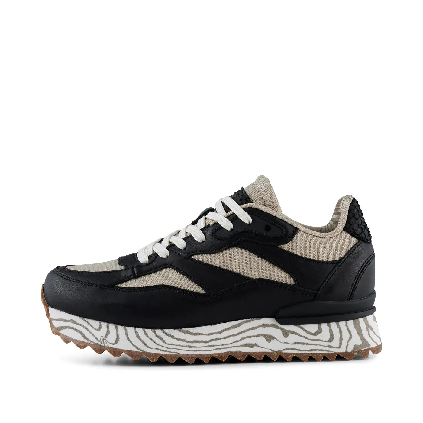 Sophie Organic Marble - Grey Feather