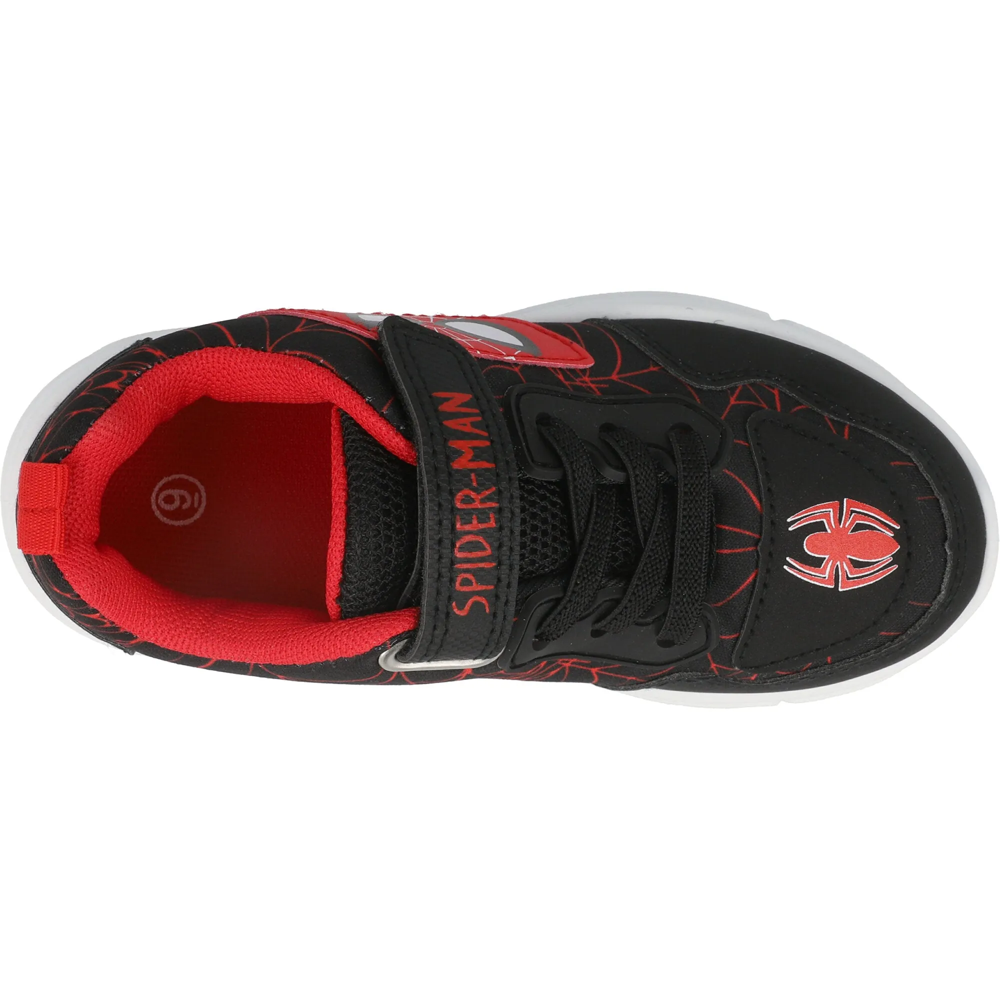 Spider-Man Chunky Black Trainers