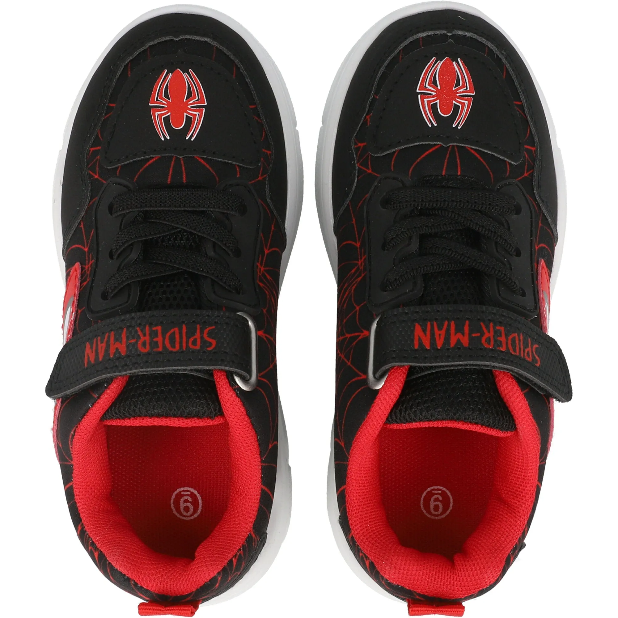Spider-Man Chunky Black Trainers