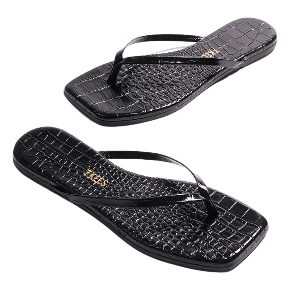 Square Toe Lily Croc