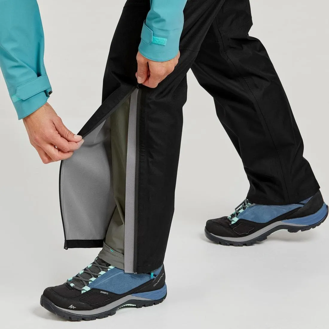 Surpantalon imperméable de randonnée montagne - MH500 - Femme