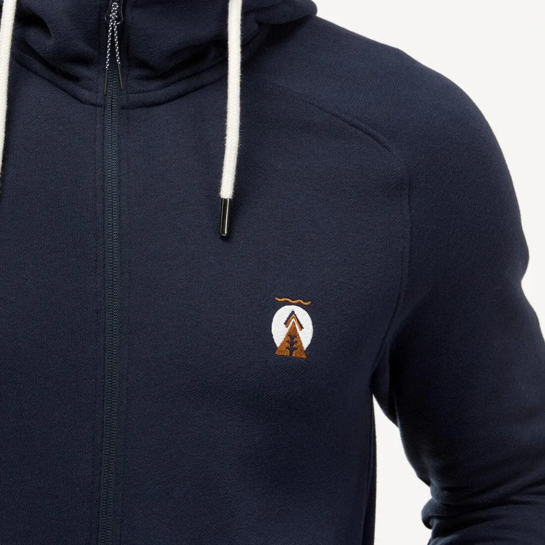 Sweat zippé à capuche de randonnée - NH150 - Homme