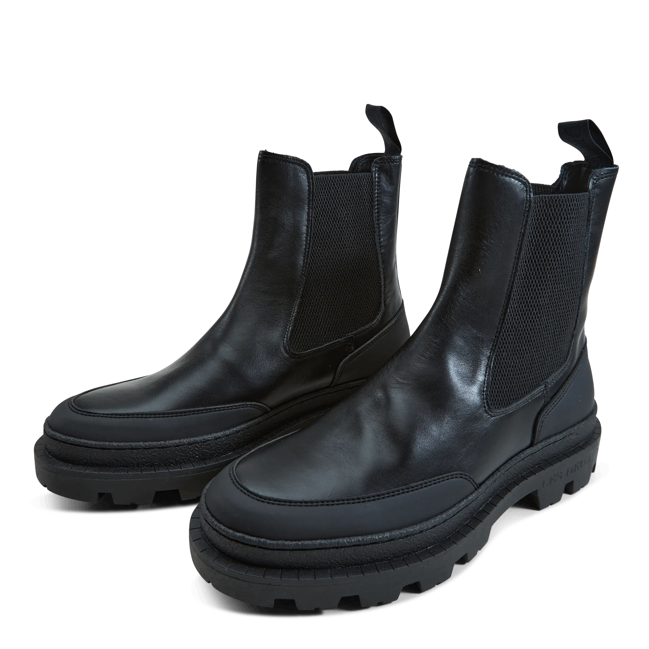Tanner Leather Chealsea Boot Black
