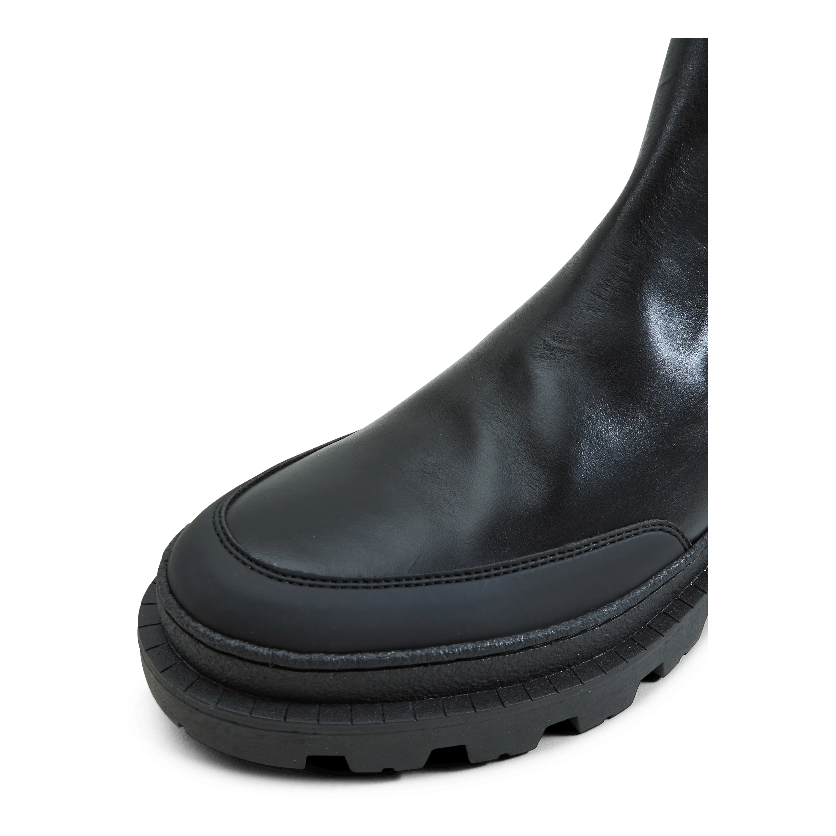 Tanner Leather Chealsea Boot Black