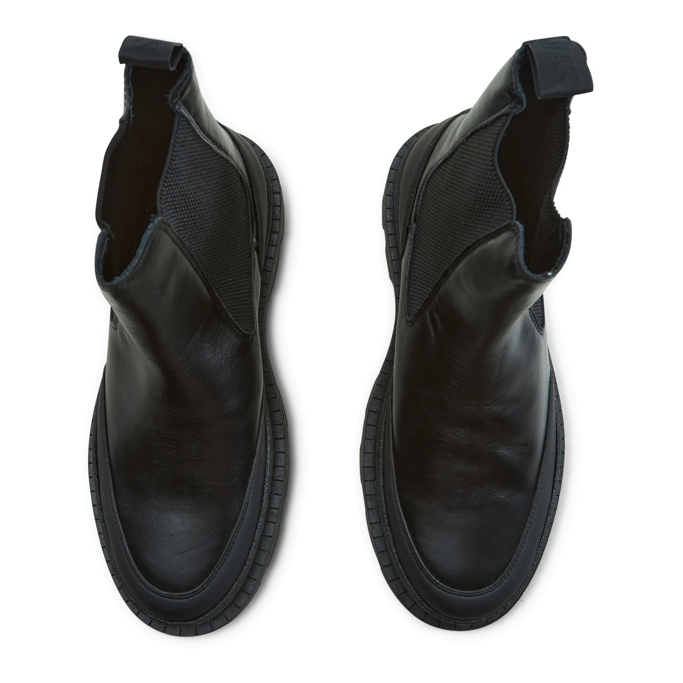 Tanner Leather Chealsea Boot Black