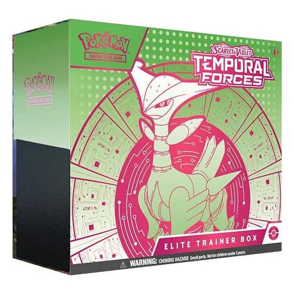 Temporal Forces Elite Trainer Box - Pokemon Trading Card Game - Scarlet & Violet 5
