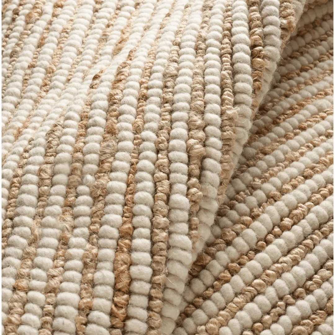 Twiggy Natural Woven Jute & Wool Rug