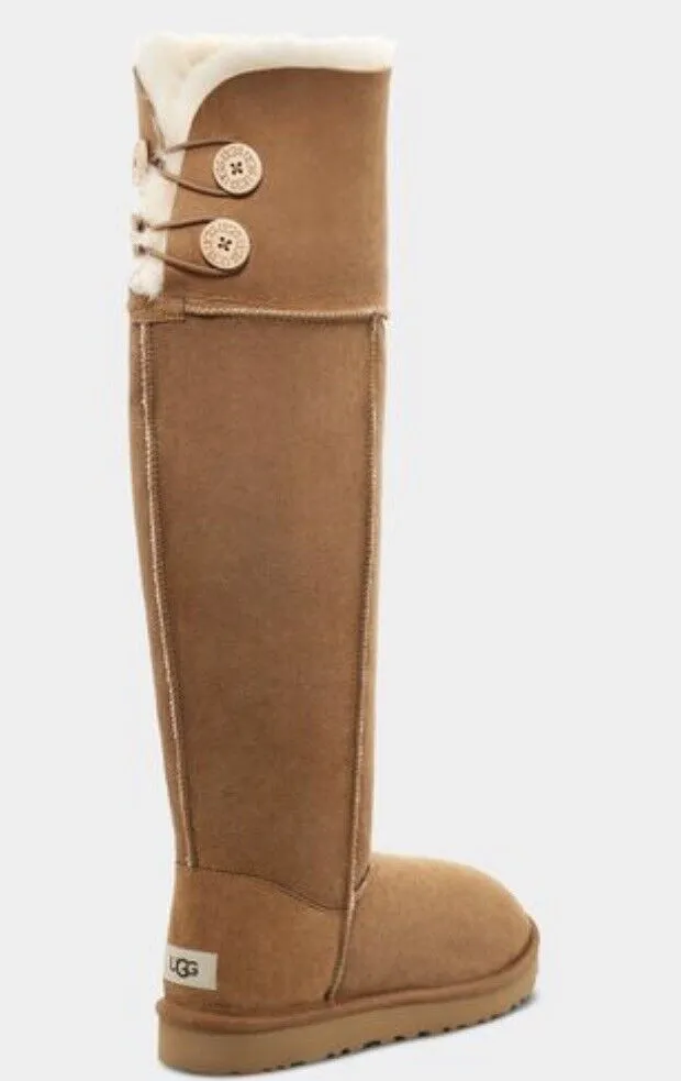 UGG BAILEY BUTTON OVER THE KNEE HIGH BOOTS