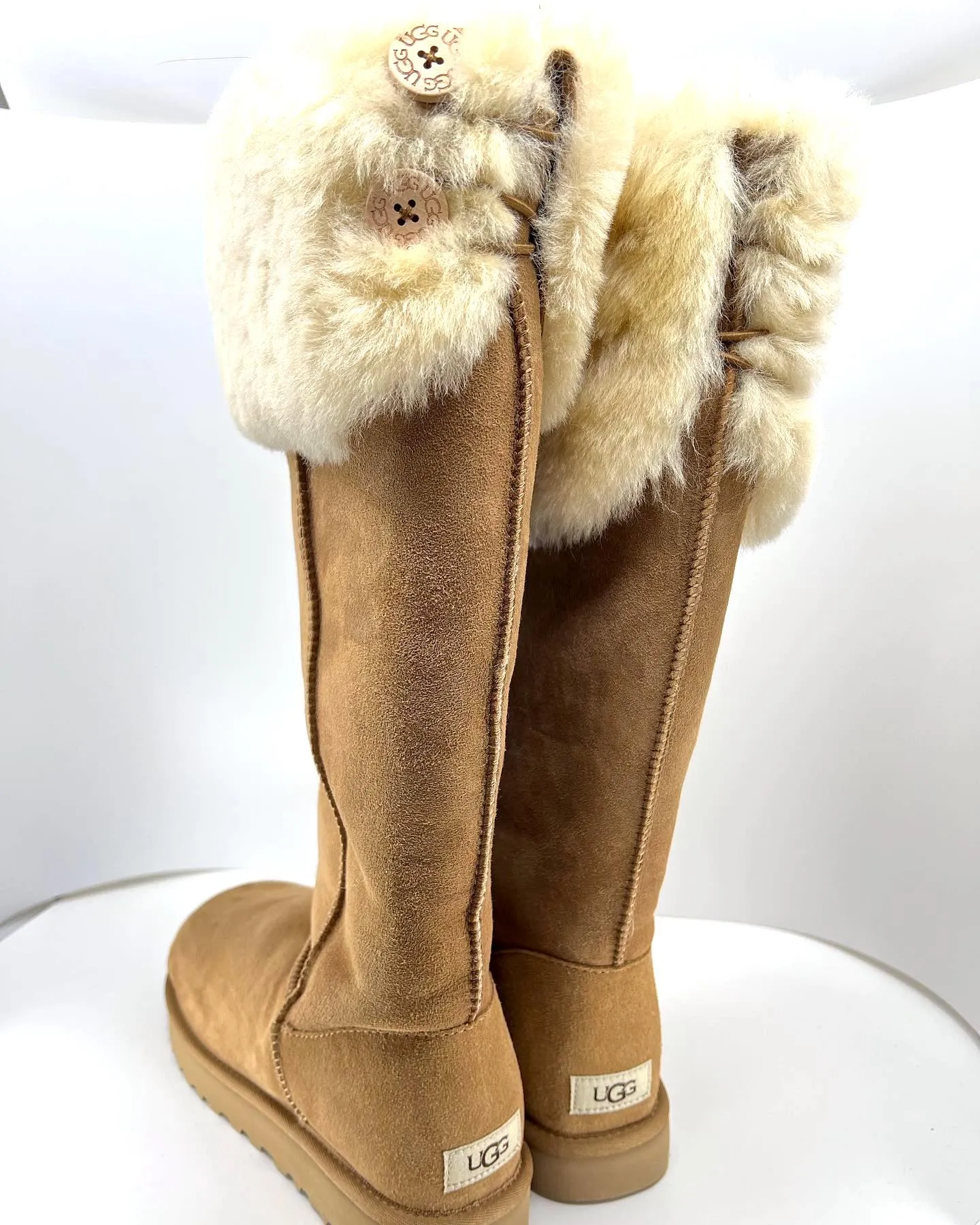 UGG BAILEY BUTTON OVER THE KNEE HIGH BOOTS