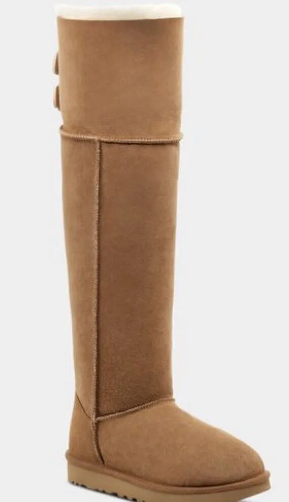 UGG BAILEY BUTTON OVER THE KNEE HIGH BOOTS