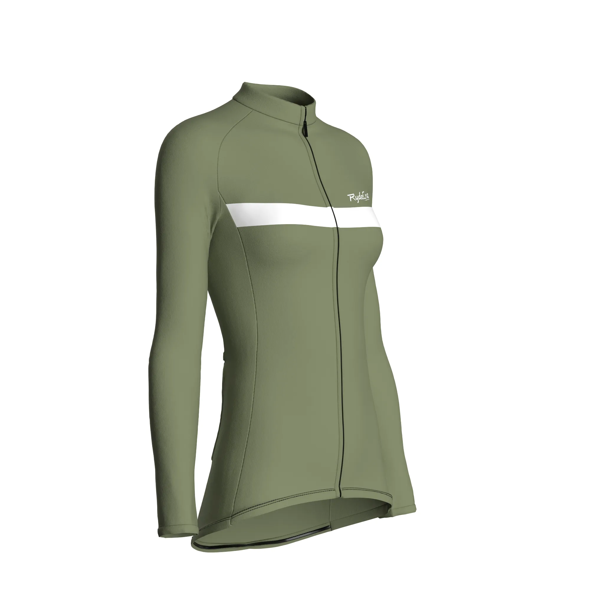 Urban Edge 1 | Dark Khaki Female Long Sleeves Jersey