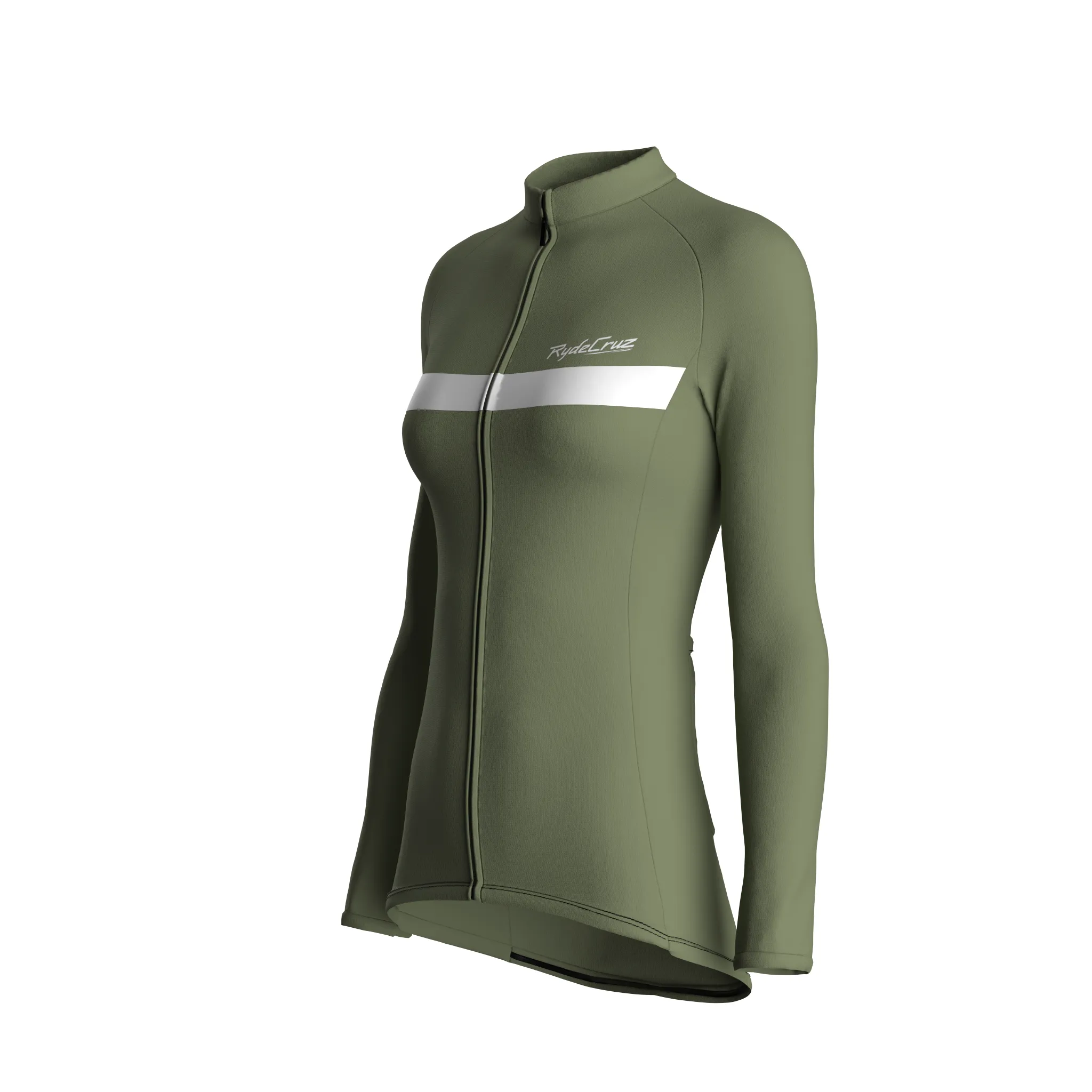 Urban Edge 1 | Dark Khaki Female Long Sleeves Jersey