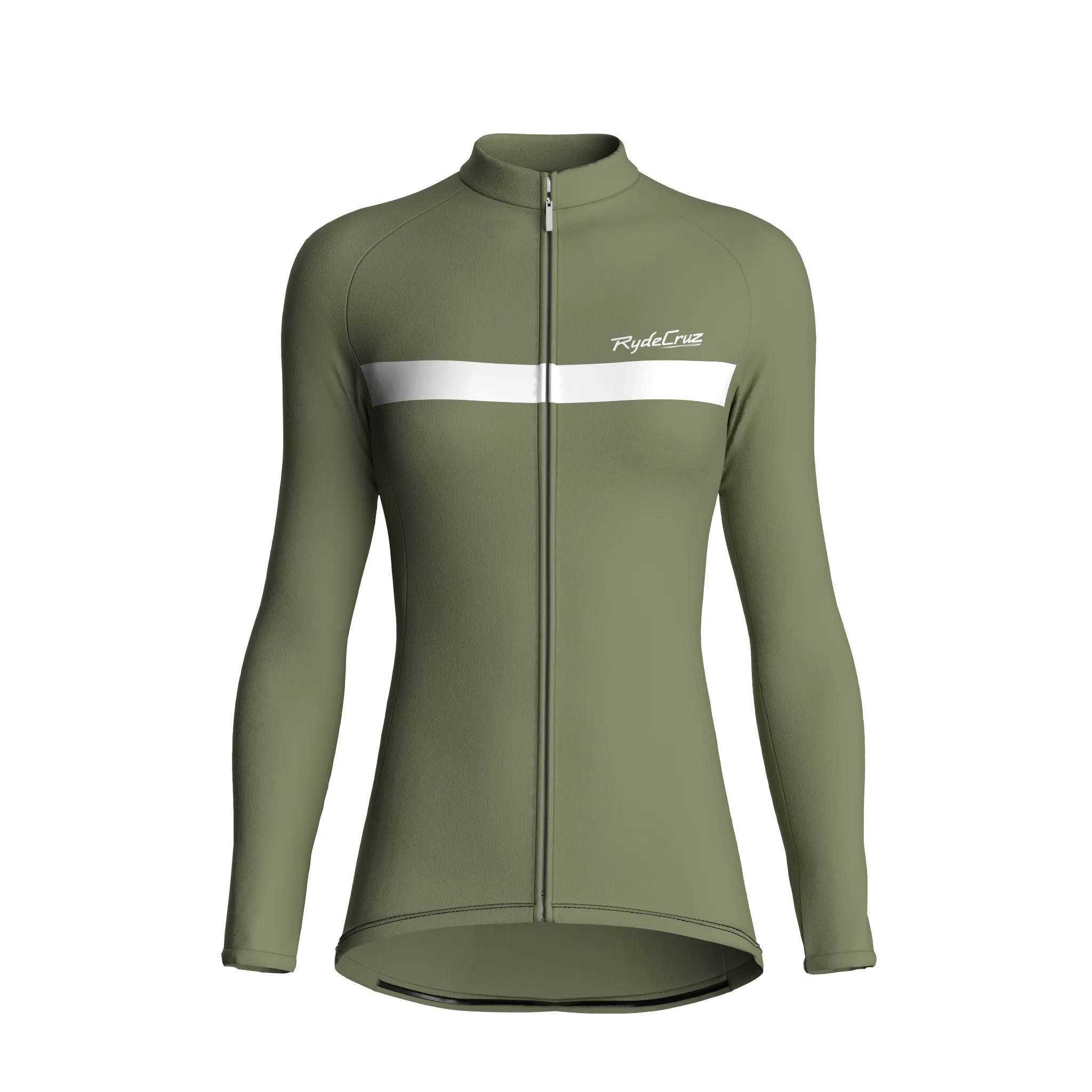 Urban Edge 1 | Dark Khaki Female Long Sleeves Jersey