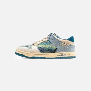 Van Gogh Starry Night Y2K Sneakers for Avant-Garde Fashion
