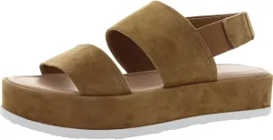 VIA SPIGA Women's V-Gabourey City Sandal Sport, Toffee, 8.5