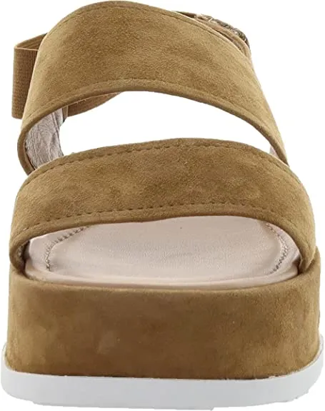 VIA SPIGA Women's V-Gabourey City Sandal Sport, Toffee, 8.5
