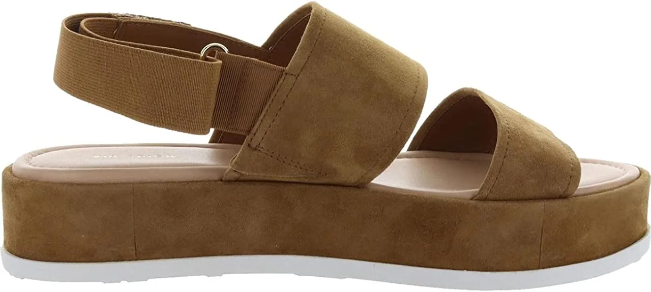VIA SPIGA Women's V-Gabourey City Sandal Sport, Toffee, 8.5