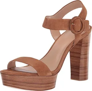 VIA SPIGA womens V-ira City Sandal, Toffee, 5.5 US