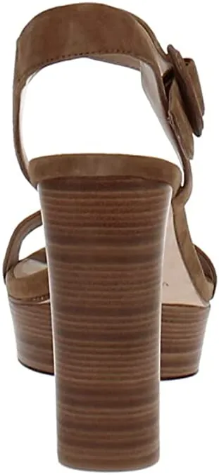 VIA SPIGA womens V-ira City Sandal, Toffee, 9.5 US