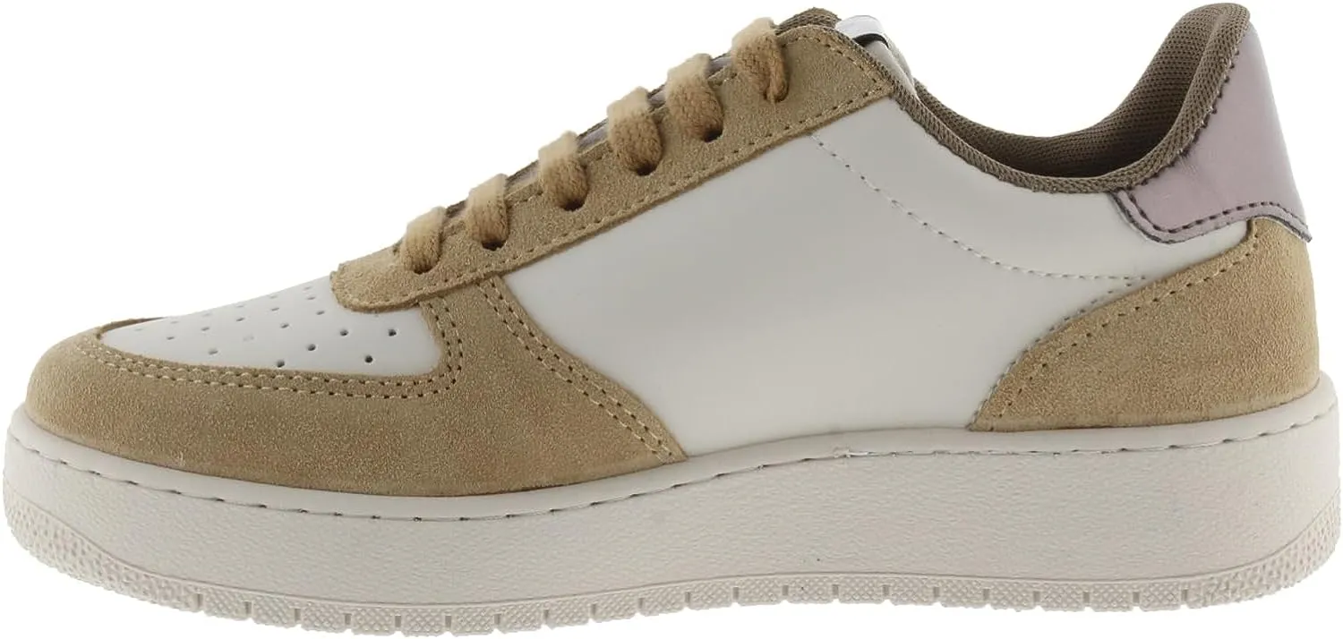 VICTORIA MADRID METAL & SPLIT LEATHER