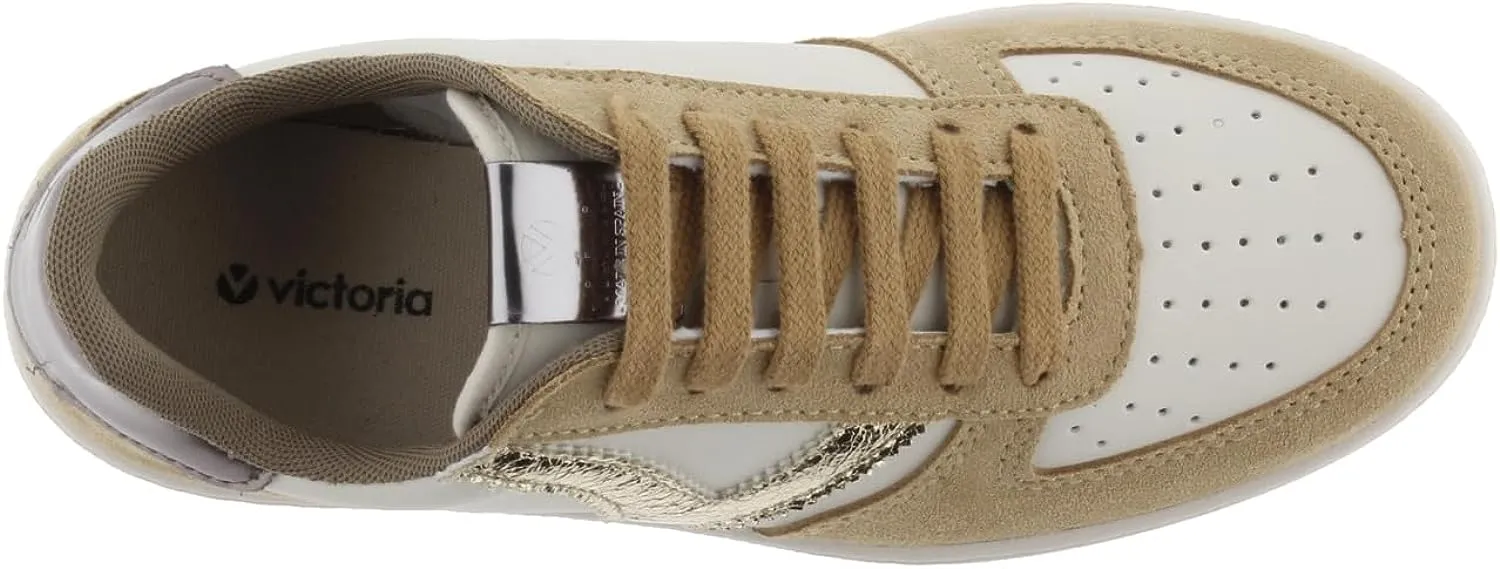 VICTORIA MADRID METAL & SPLIT LEATHER