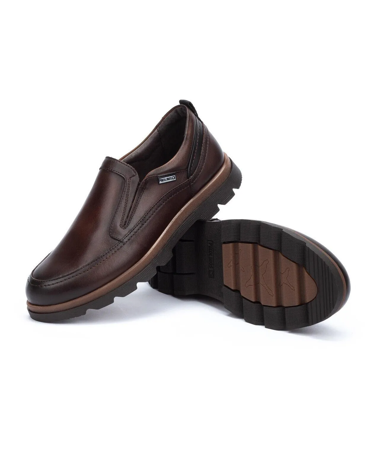 'Vigo' men's loafer - Dark brown
