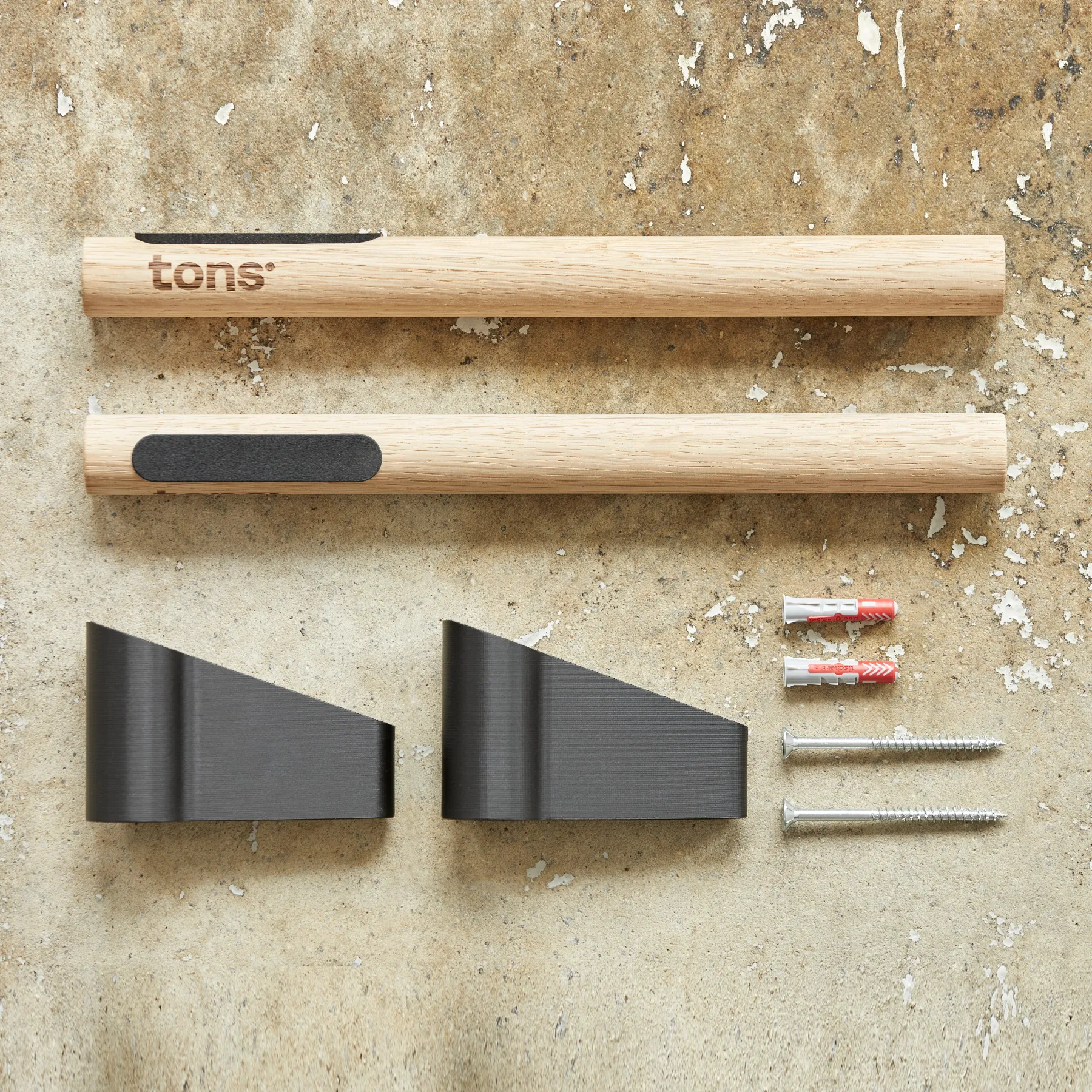Wall Mount  - Natural Oak