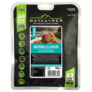 Wayfayrer Ready to Eat Meal Pasta & Meatballs