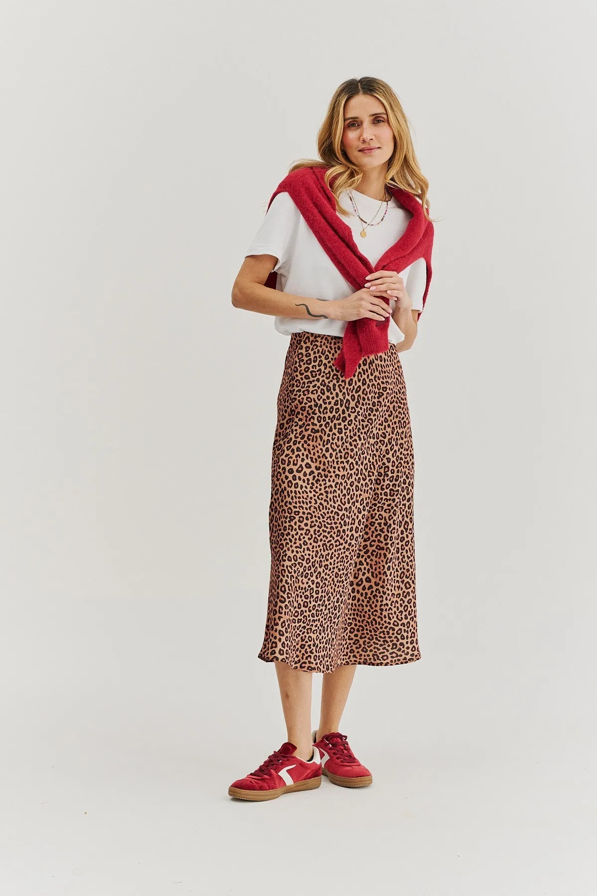 Wild Instinct midi skirt