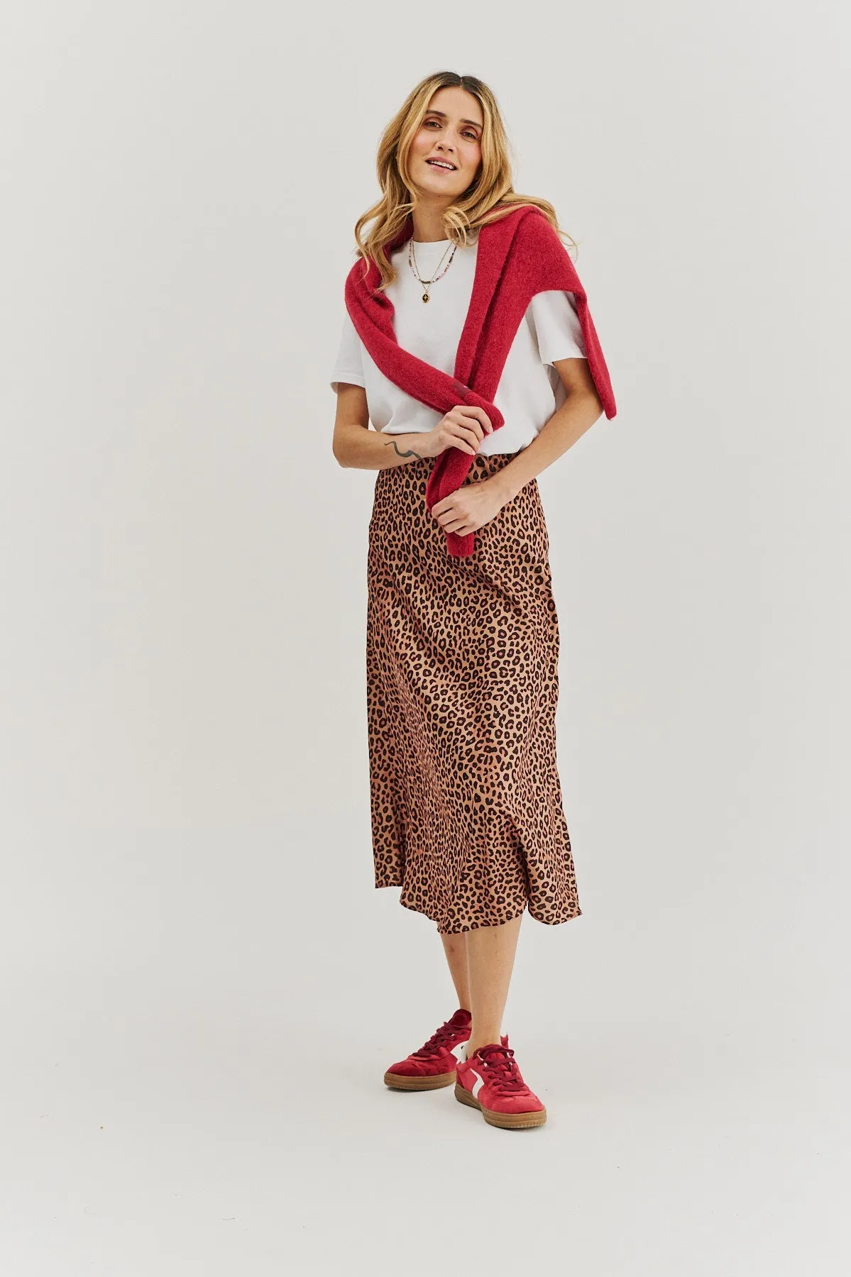 Wild Instinct midi skirt