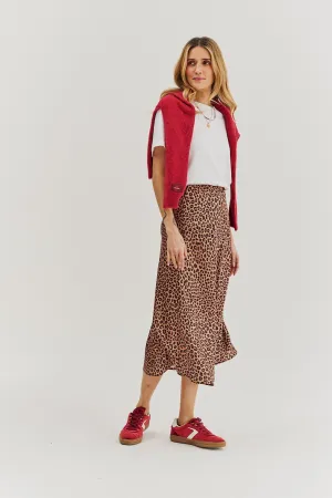 Wild Instinct midi skirt