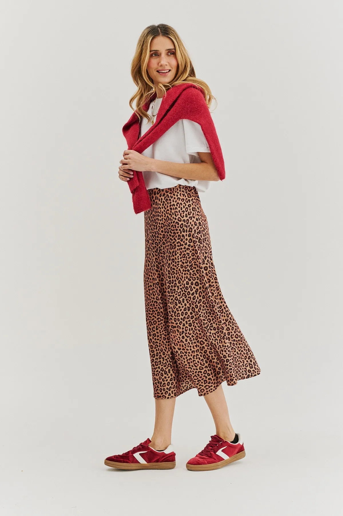 Wild Instinct midi skirt