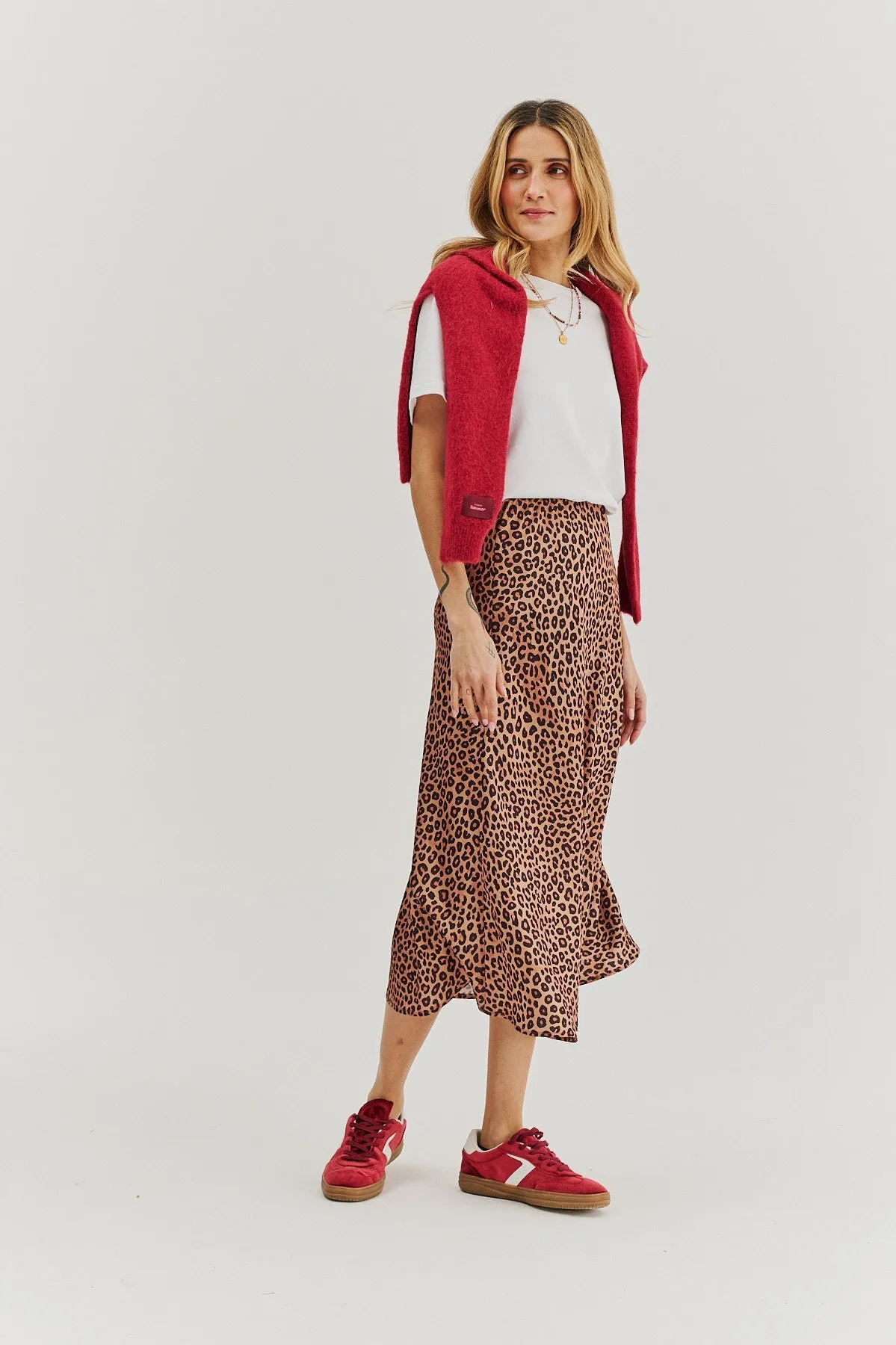Wild Instinct midi skirt