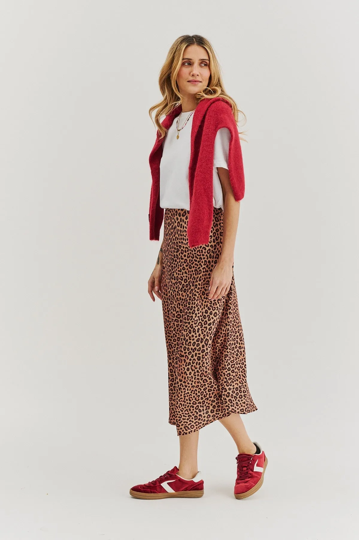Wild Instinct midi skirt