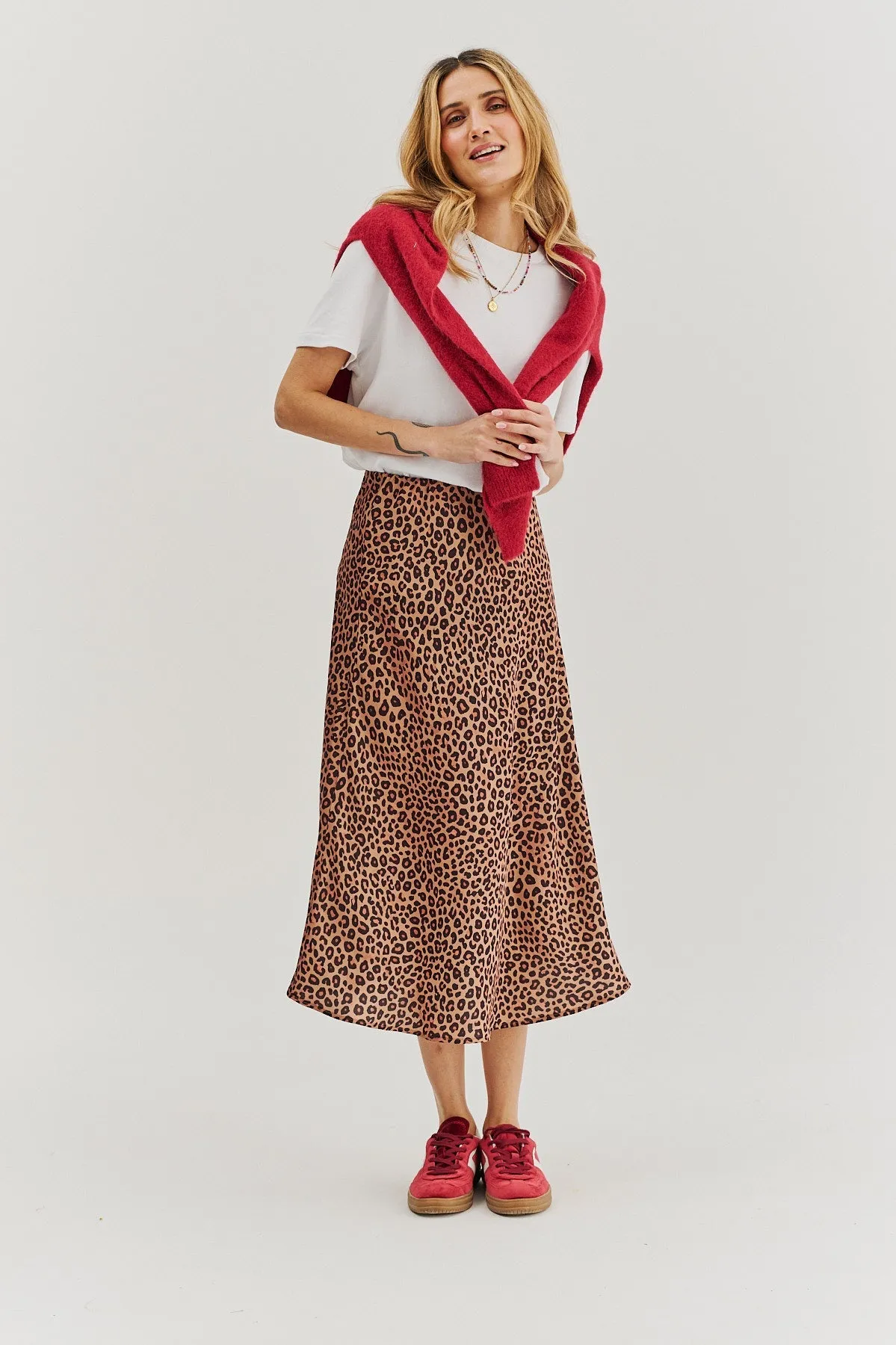 Wild Instinct midi skirt