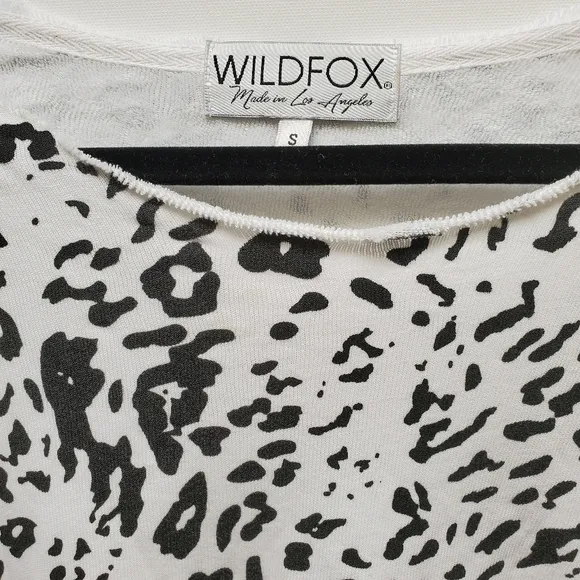 Wildfox Sweatshirt  Leopard Print  Like Ne…