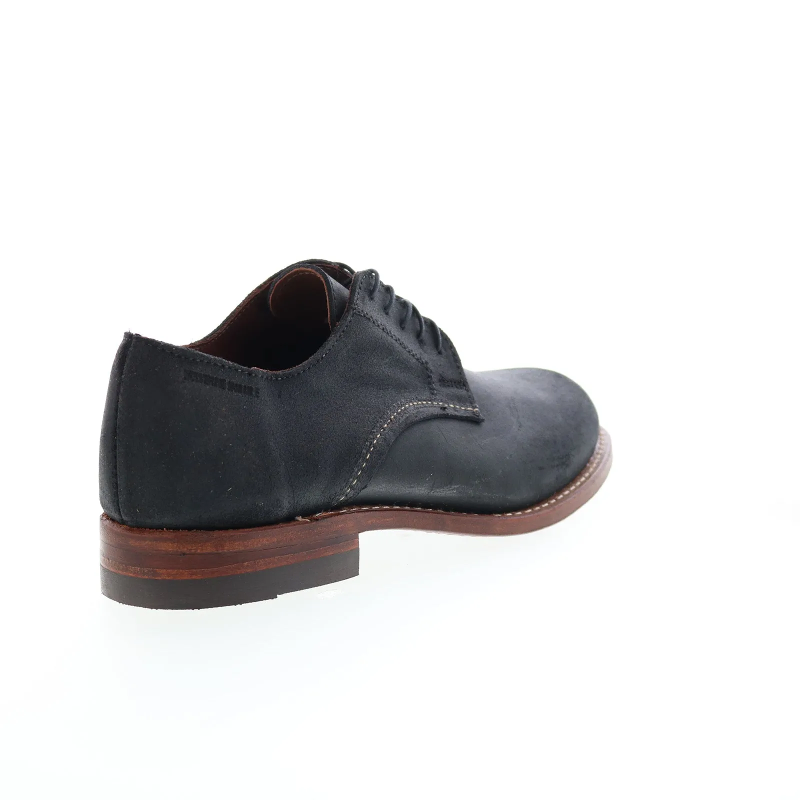 Wolverine 1000 Mile Oxford W990192 Mens Black Leather Oxfords Plain Toe Shoes