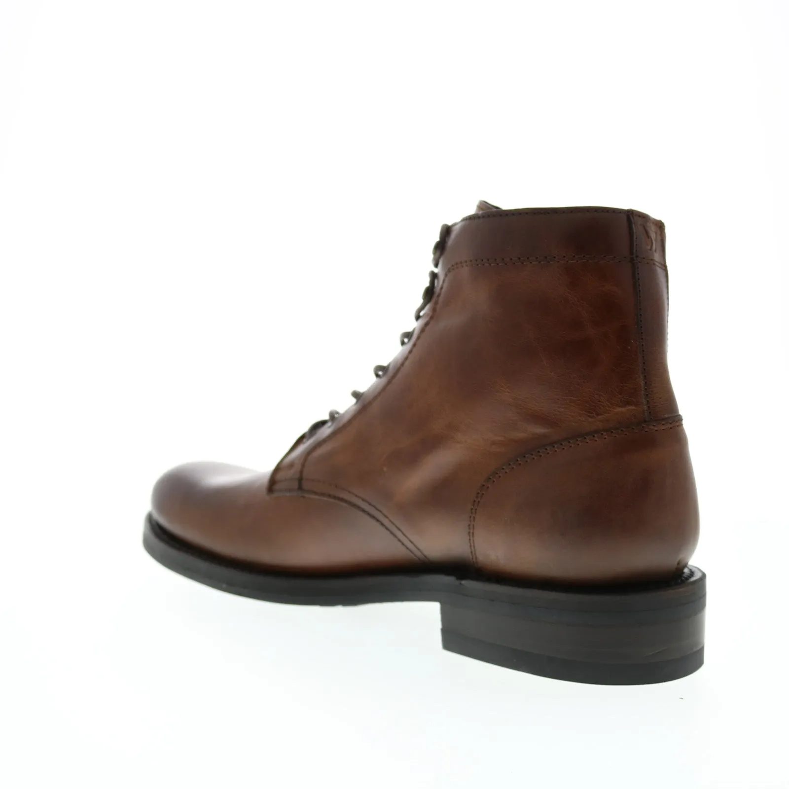 Wolverine Blvd Plain Toe W990088 Mens Brown Leather Casual Dress Boots