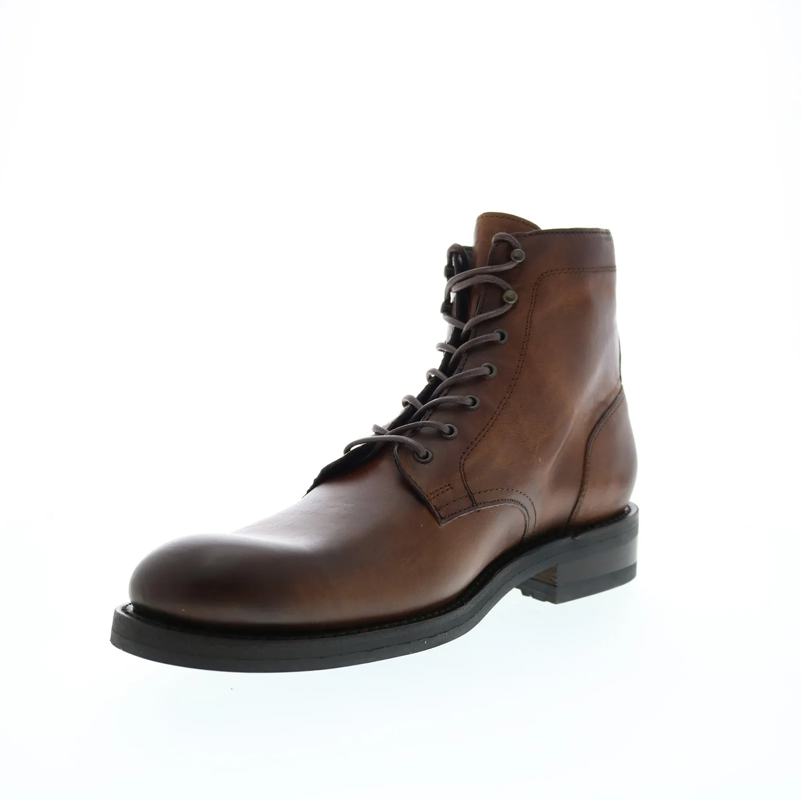 Wolverine Blvd Plain Toe W990088 Mens Brown Leather Casual Dress Boots