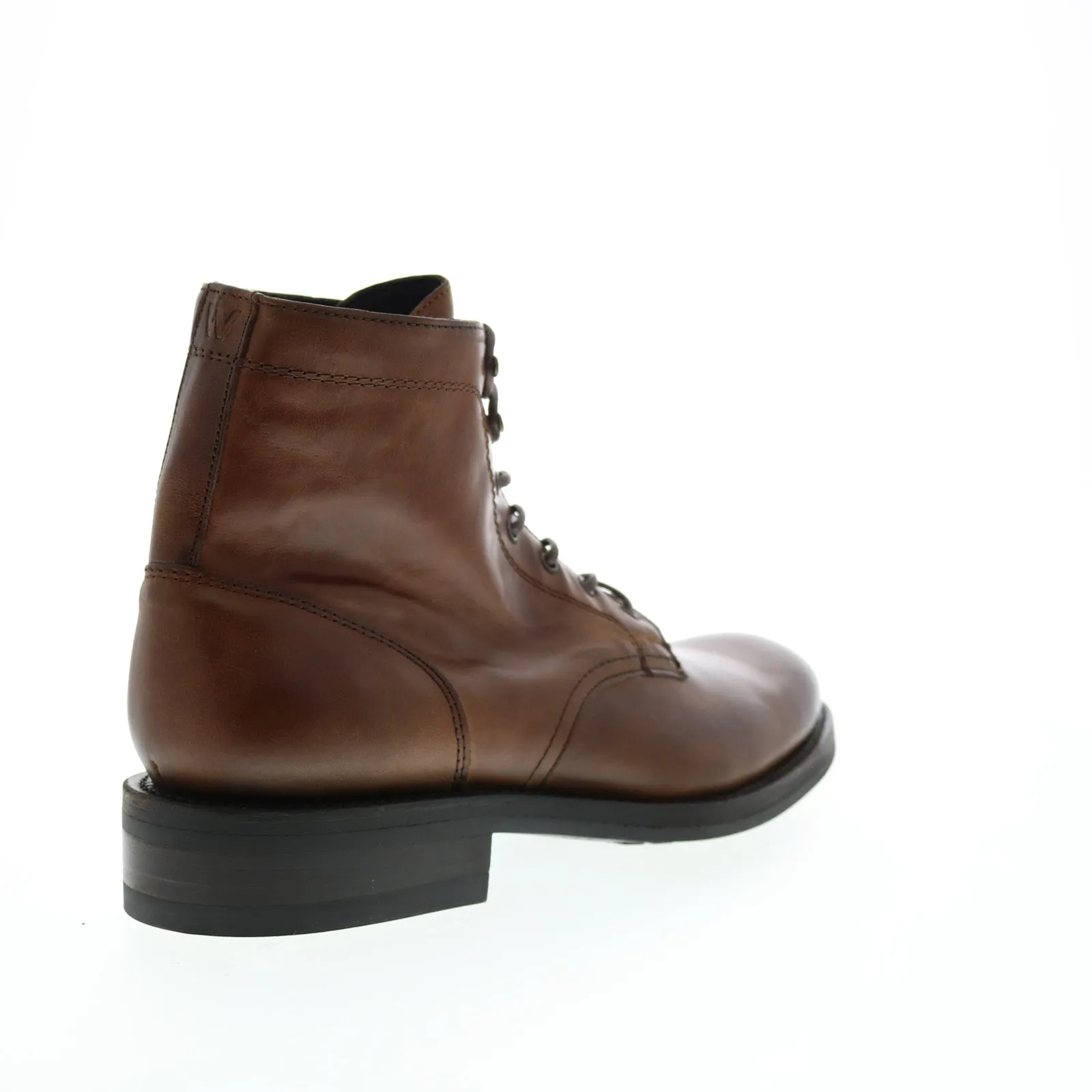 Wolverine Blvd Plain Toe W990088 Mens Brown Leather Casual Dress Boots