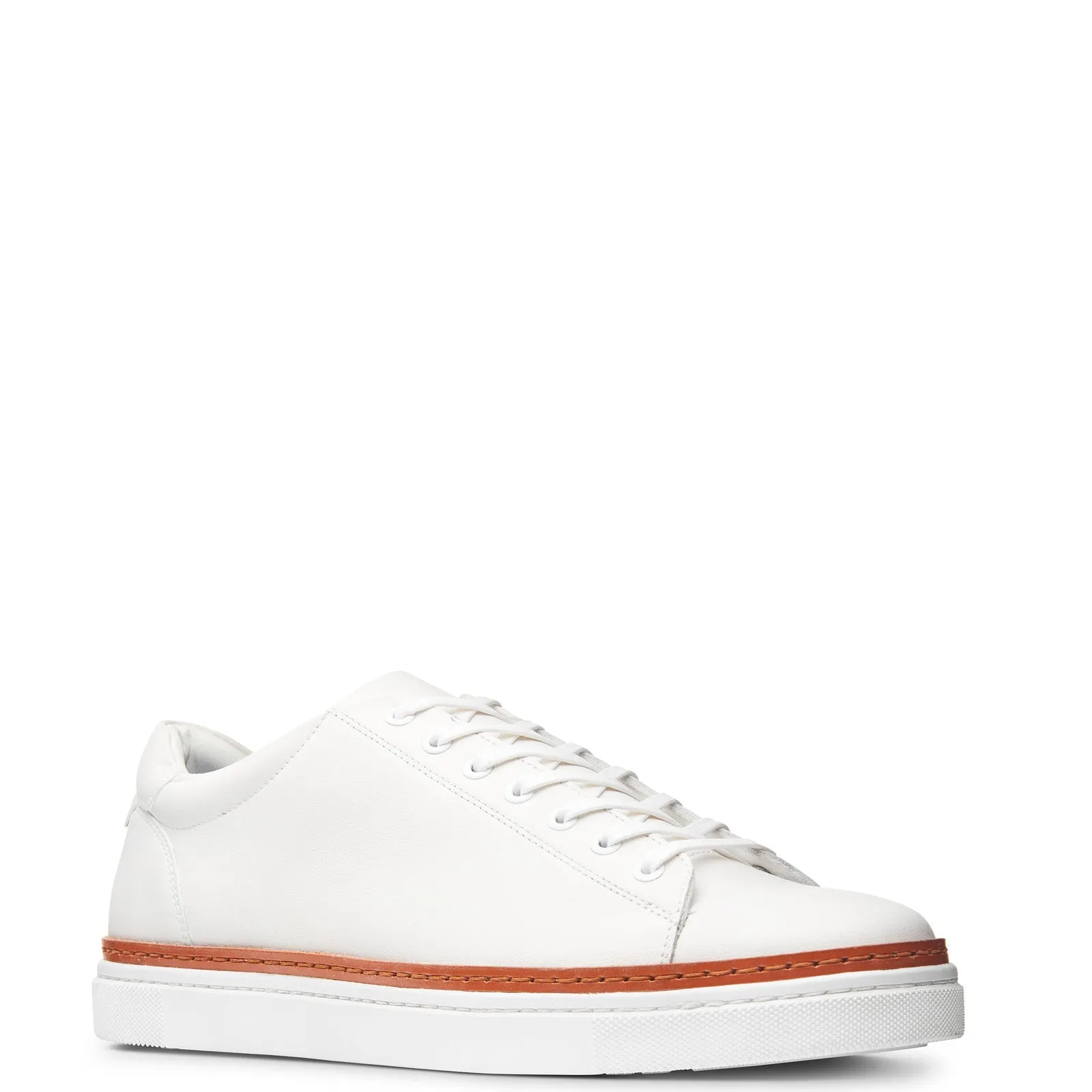 Wolverine BLVD Sneaker W990187 Mens White Leather Lifestyle Sneakers Shoes