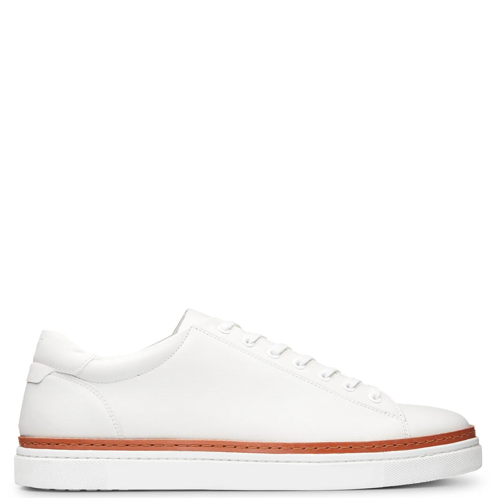 Wolverine BLVD Sneaker W990187 Mens White Leather Lifestyle Sneakers Shoes