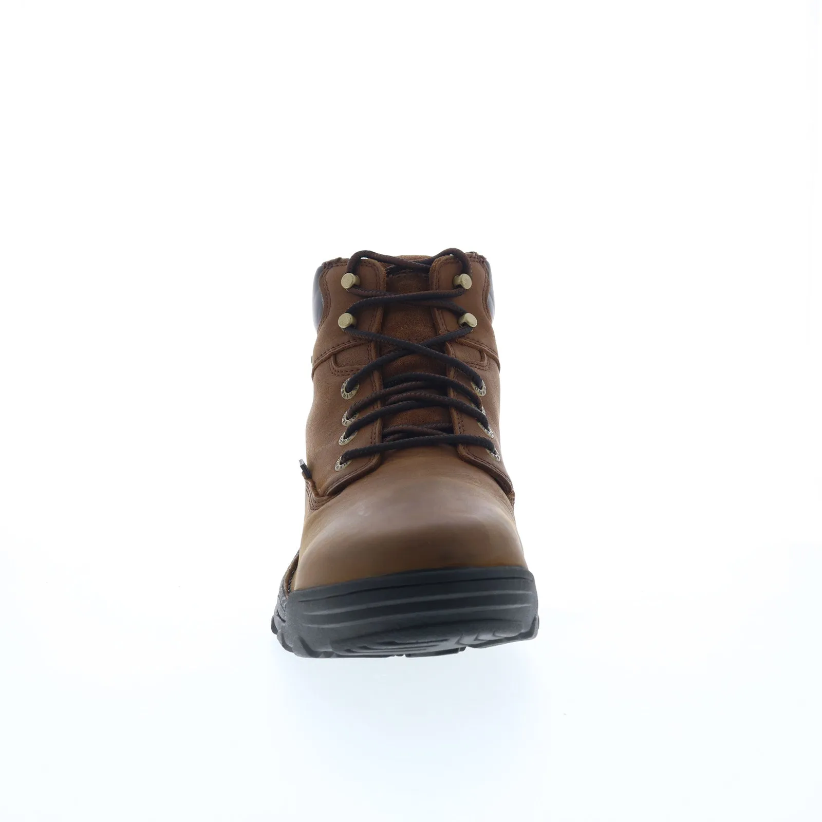 Wolverine Durbin 6" Waterproof W05484 Mens Brown Leather Lace Up Work Boots