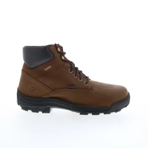Wolverine Durbin 6" Waterproof W05484 Mens Brown Leather Lace Up Work Boots